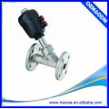 Chinese supplier pneumatic flange angle seat valve 2 way